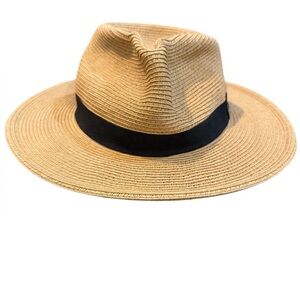 Sunday Afternoons UPF 50+ Wide Brim Straw Fedora Hat – Adjustable, Packable